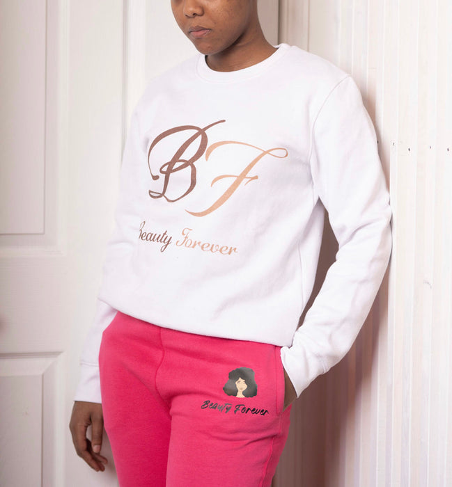 BF White Crewneck Sweater